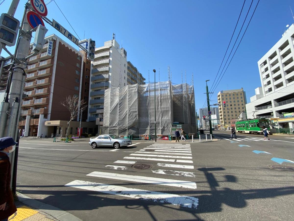 M88303スーペリアルーム最大7名 東本願寺駅前 すすきのエリア 観光食事好立地 Apartment Sapporo Luaran gambar